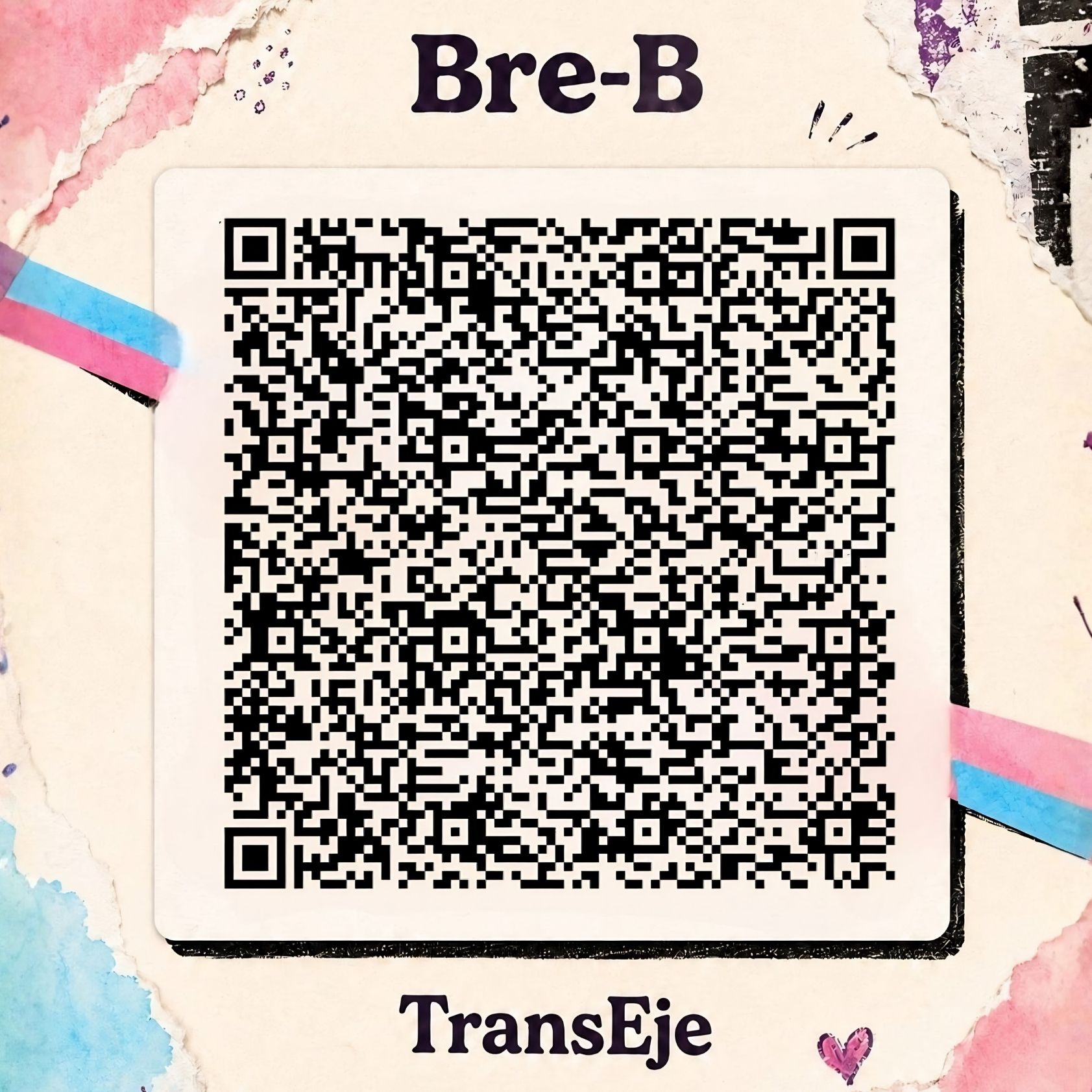 QR  de donaciones por Bre-B